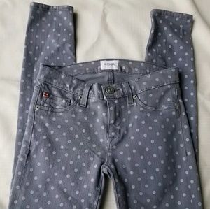 Hudson Krista Ankle Super Skinny Polka Dots 25